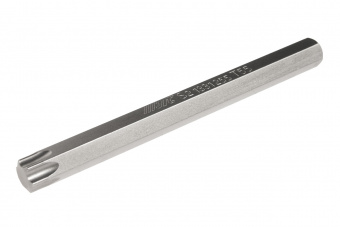 Бита TORX Т55х120мм 10мм удлиненная S2 JTC
