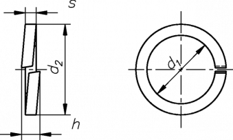 DIN 7980 Шайба гроверная пружинная