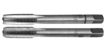 Метчик ручной М16 х 0,75 2 шт.комплект (Сталь 9ХС, ГОСТ 3266-81)